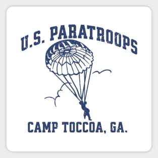 US Paratroops, Camp Toccoa - WW2 Vintage Magnet